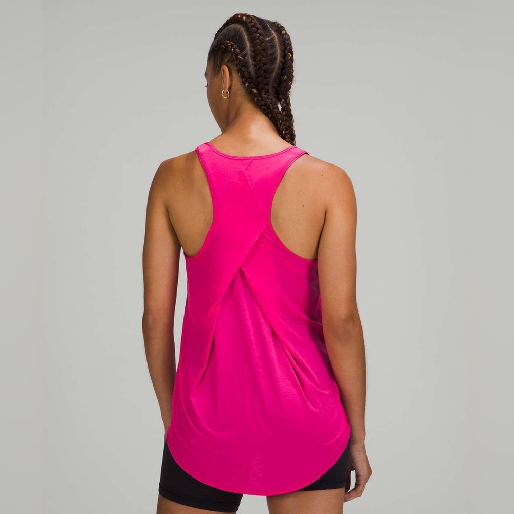 Lululemon Essential Tank *Pleated in Larkspur Size 4 - Picture 5 of 5